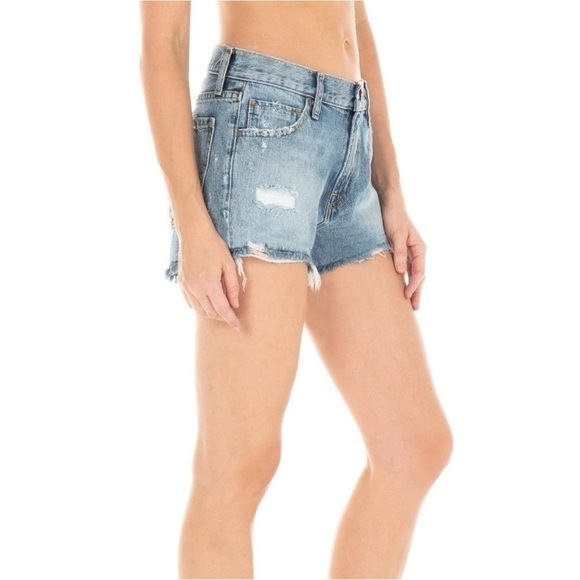 Fidelity Harley High Waist denim distressed shorts - Picture 4 of 11